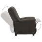 Preview: Relaxsessel Taupe Stoff