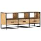 Preview: TV-Schrank 120x30x45 cm Massivholz Mango