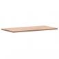 Preview: Tischplatte 100x50x2,5 cm Rechteckig Massivholz Buche