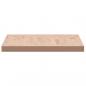 Preview: Tischplatte 100x60x4 cm Rechteckig Massivholz Buche