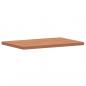 Preview: Tischplatte 60x40x2,5 cm Rechteckig Massivholz Buche