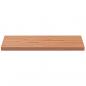 Preview: Tischplatte 60x40x2,5 cm Rechteckig Massivholz Buche