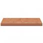 Preview: Tischplatte 60x40x2,5 cm Rechteckig Massivholz Buche