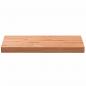 Preview: Tischplatte 80x40x4 cm Rechteckig Massivholz Buche