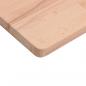 Preview: Wandregal 80x20x4 cm Massivholz Buche