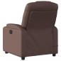Preview: Massagesessel Braun Kunstleder