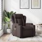 Preview: ARDEBO.de - Massagesessel Dunkelbraun Stoff