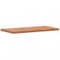 Preview: Tischplatte 80x40x2,5 cm Rechteckig Massivholz Buche