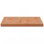 Preview: Tischplatte 80x40x2,5 cm Rechteckig Massivholz Buche