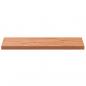 Preview: Tischplatte 100x50x4 cm Rechteckig Massivholz Buche