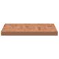 Preview: Tischplatte 100x60x4 cm Rechteckig Massivholz Buche