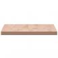 Preview: Tischplatte 60x40x2,5 cm Rechteckig Massivholz Buche