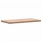 Preview: Tischplatte 100x50x4 cm Rechteckig Massivholz Buche