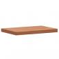 Preview: Tischplatte 60x40x4 cm Rechteckig Massivholz Buche