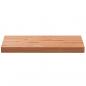 Preview: Tischplatte 60x40x4 cm Rechteckig Massivholz Buche