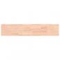 Preview: Wandregal 100x20x4 cm Massivholz Buche
