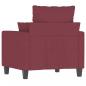 Preview: Sessel Weinrot 60 cm Stoff