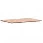Preview: Tischplatte 60x40x1,5 cm Rechteckig Massivholz Buche