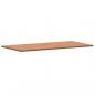 Preview: Tischplatte 80x40x1,5 cm Rechteckig Massivholz Buche