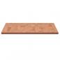 Preview: Tischplatte 80x40x1,5 cm Rechteckig Massivholz Buche