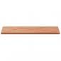 Preview: Tischplatte 100x50x2,5 cm Rechteckig Massivholz Buche