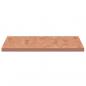 Preview: Tischplatte 100x60x2,5 cm Rechteckig Massivholz Buche