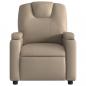 Preview: Massagesessel Cappuccino-Braun Kunstleder