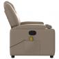Preview: Massagesessel Cappuccino-Braun Kunstleder