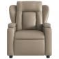 Preview: Massagesessel Cappuccino-Braun Kunstleder