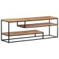 Preview: TV-Schrank 130x30x45 cm Akazie Massivholz