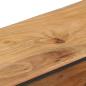 Preview: TV-Schrank 130x30x45 cm Akazie Massivholz