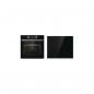 Preview: ARDEBO.de Gorenje Black Steam EEK: A Backofen-Set (BOSX6737E06BG+ECT43X) mit Glaskeramikkochfeld, 60 cm breit, 77 L, DC+, Kindersicherung, Grill, Timer, schwarz/Edelstahl