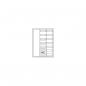 Preview: Hager ZB33SYS013 Systemschrank, univers Z, APZ2, 2xRfZ, VT10, 1100x800x205 mm, 3-Feld