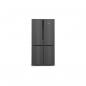 Preview: ARDEBO.de Siemens KF96NAXEA iQ300 Stand Side by Side Kühl-Gefrierkombination, 91 cm breit, 605 L, NoFrost, French-Door, Home Connect, antifingerprint blackSteel