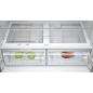 Preview: Siemens KF96NAXEA iQ300 Stand Side by Side Kühl-Gefrierkombination, 91 cm breit, 605 L, NoFrost, French-Door, Home Connect, antifingerprint blackSteel