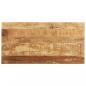 Preview: Esstisch 140x70x76 cm Raues Mangoholz