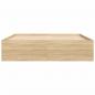Preview: Bettgestell Sonoma-Eiche 140x190 cm