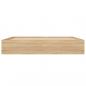 Preview: Bettgestell Sonoma-Eiche 200x200 cm