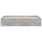 Preview: Bettgestell Betongrau 180x200 cm