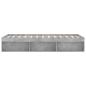 Preview: Bettgestell Betongrau 180x200 cm