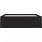 Preview: Bettgestell Schwarz 120x190 cm
