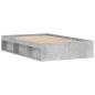 Preview: Bettgestell Betongrau 120x200 cm