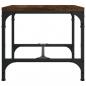 Preview: Beistelltisch Braun Eichen-Optik 40x40x35 cm Holzwerkstoff