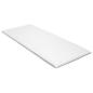 Preview: Matratzenauflage 100x200 cm viskoelastischer Memory-Schaum 6 cm
