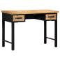 Preview: Schreibtisch 110 x 50 x 76 cm Mangoholz Massiv