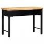 Preview: Schreibtisch 110 x 50 x 76 cm Mangoholz Massiv