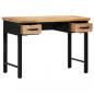 Preview: Schreibtisch 110 x 50 x 76 cm Mangoholz Massiv