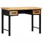 Preview: Schreibtisch 110 x 50 x 76 cm Mangoholz Massiv