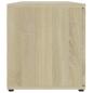 Preview: TV-Schrank Sonoma-Eiche 120x34x37 cm Holzwerkstoff