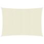 Preview: Sonnensegel 160 g/m² Creme 2x2,5 m HDPE